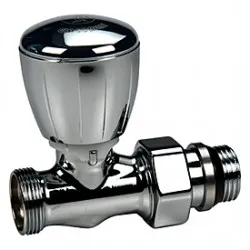 Dvieļu žāvētāju rokas ventilis Giacomini taisns, 1/2x16 hroms