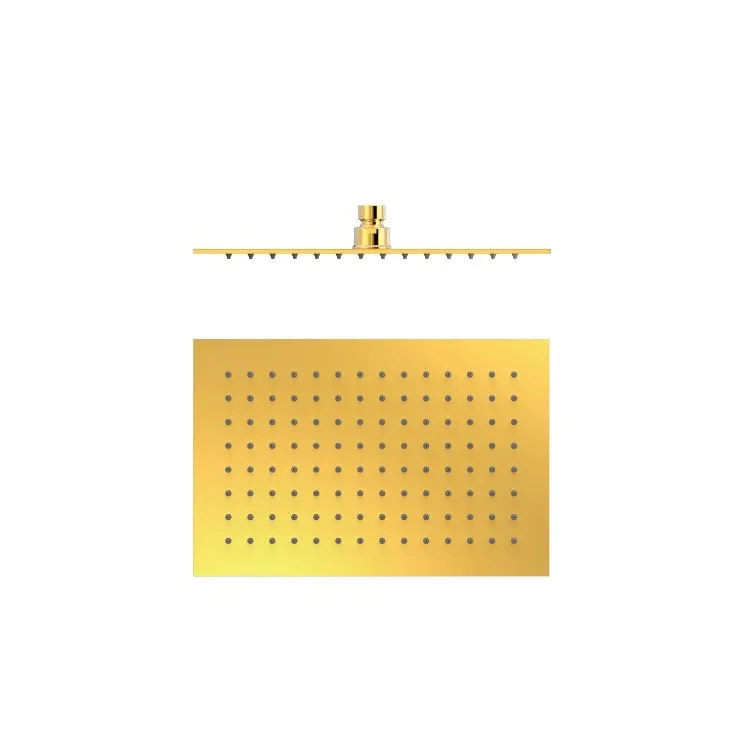 Dušas galva TRES INOX Antilime 30x20 cm, 134315007OR