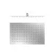 Dušas galva TRES INOX Antilime 40x25 cm, 134315008