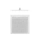 Dušas galva TRES INOX Antilime 30x30 cm, 134315012BM
