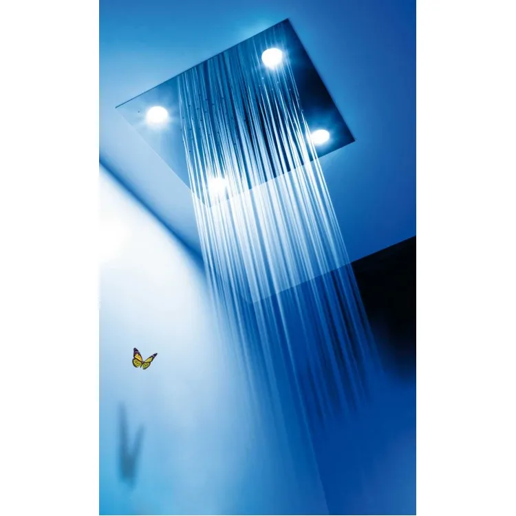 Dušas galva TRES Chromotherapy D60 cm, hroms 29995801