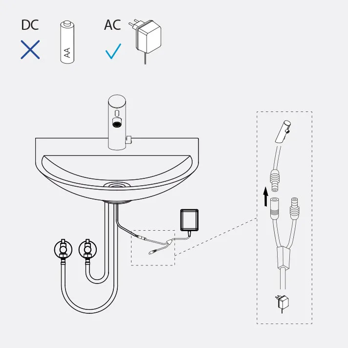 Izlietnes maisītājs TRES Electronic 230/6V, 39210309
