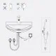 Izlietnes maisītājs TRES Electronic 230/6V, 39210309