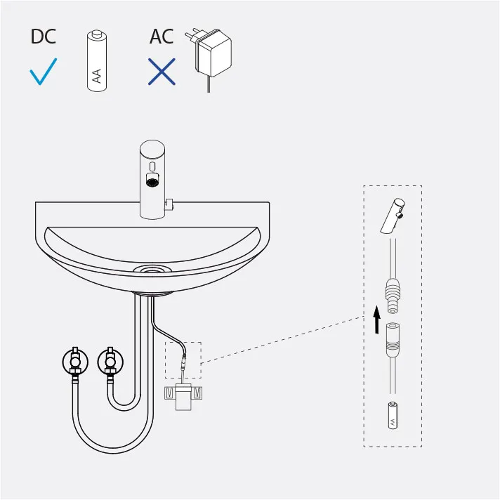 Izlietnes maisītājs TRES Electronic 230/6V, 39210309