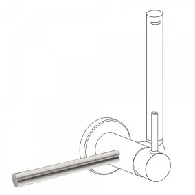 Dvieļu turētajs TRES 180mm, 03412401AC