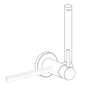 Dvieļu turētajs TRES 180mm, 03412401BM