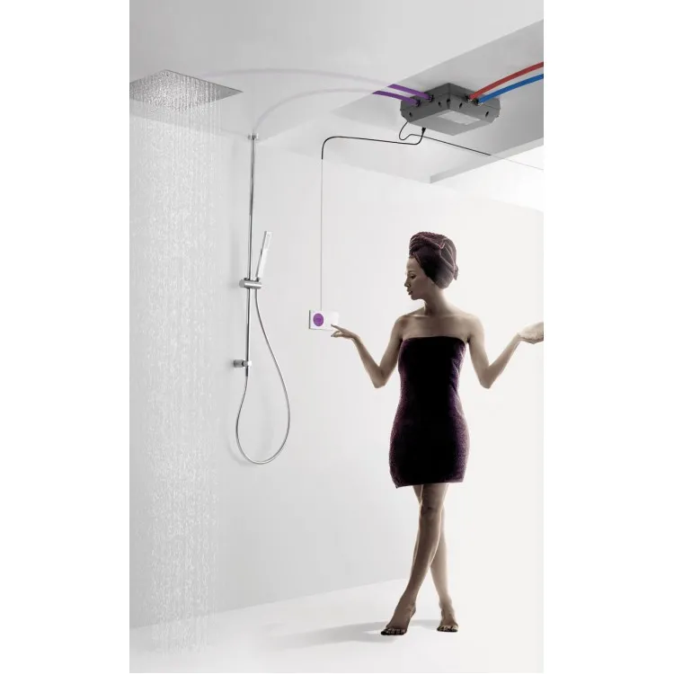 Elektroniskā termostata dušas sistēma TRES Shower Technology Elektroniska, 09286404