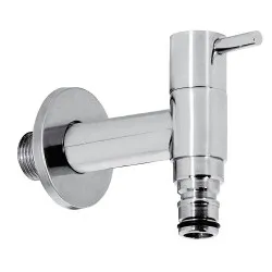 Dārza lodveida ventilis TRES Especial Basic 1/2 ār. vītne, hroms