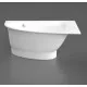 Stūra vanna Vispool TREVI L 150x95 L/K