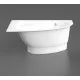 Stūra vanna Vispool TREVI L 150x95 L/K