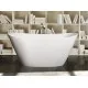 Brīvi stāvoša vanna PAA AMORE 1600x850, silkstone