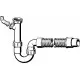 Virtuves izlietnes sifons Viega 1 1/2x50/40, 101633