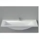 Vannas istabas izlietne Vispool Q-1400 140x50 cm, balta