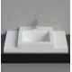 Vannas istabas izlietne Vispool Q-900 90x54 cm, balta