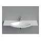 Vannas istabas izlietne Vispool L-1300 130x52 cm, balta