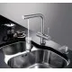 Virtuves izlietnes maisītājs dzeramajam ūdenim BLUE WATER ZARA INOX