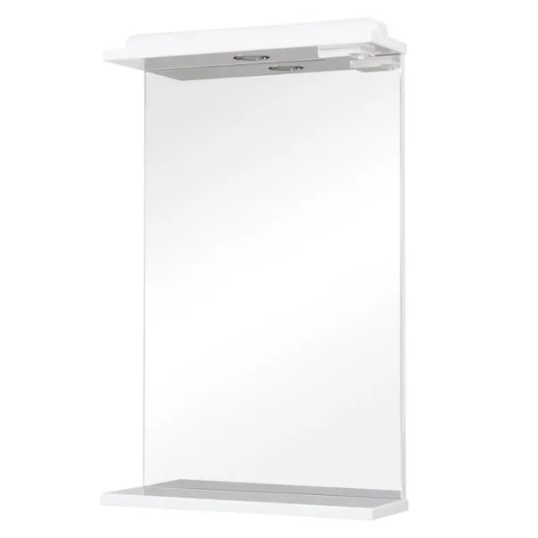 Spogulis ar plauktu un apgaismojumu Akvarodos DECOR 50cm, 195720