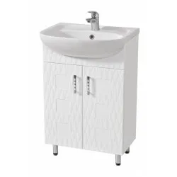 Vannas istabas skapītis ar izlietni Akvarodos ASSOL 55 cm, Assol55