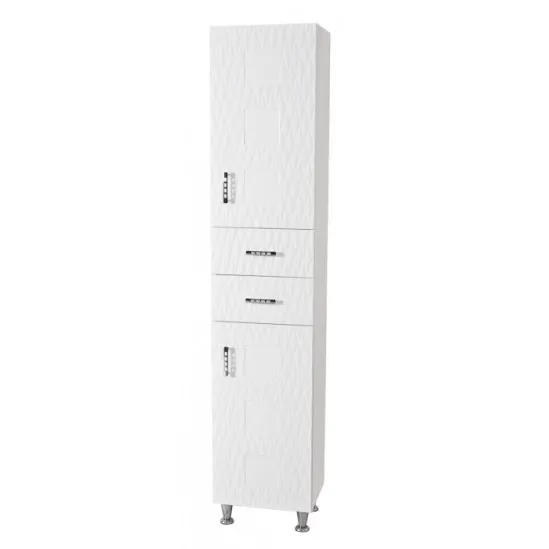 Vannas istabas augstais skapis Akvarodos ASSOL 195x40cm, AssolR
