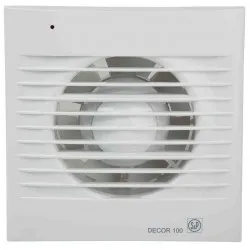 Sadzīves ventilators S&P DECOR 100C, pretvārsts