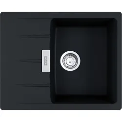 Virtuves izlietne FRANKE CENTRO 62x50 cm, CNG 611-62, onyx