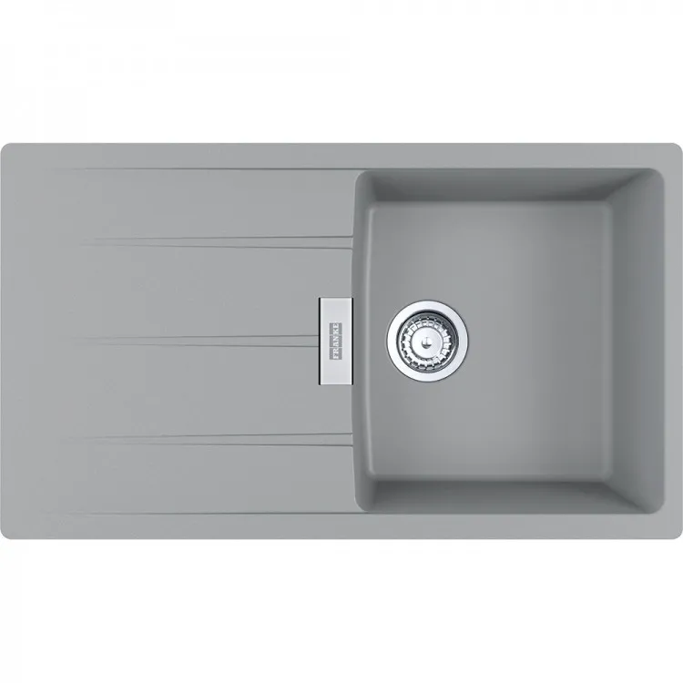 Virtuves izlietne FRANKE CENTRO 86x50 cm,CNG 611-86, steingrau