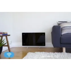Elektriskais stikla radiators ADAX CLEA H 12 KWT, WiFi,1200W