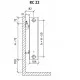 Tērauda paneļu apkures radiators PURMO RAMO Compact 22 300x700