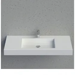 Vannas istabas izlietne Vispool F-1000 100x45 cm, balta