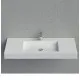 Vannas istabas izlietne Vispool F-1000 100x45 cm, balta