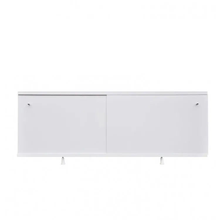Akrila vannas priekšējais panelis ar bīdāmām durvīm 150x61cm