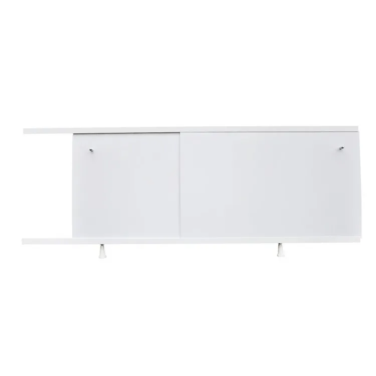 Akrila vannas priekšējais panelis ar bīdāmām durvīm 150x61cm