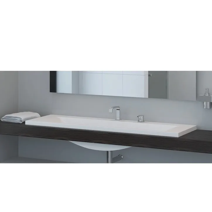 Vannas istabas izlietne Vispool Q-1400 140x50 cm, balta