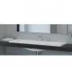 Vannas istabas izlietne Vispool Q-1400 140x50 cm, balta