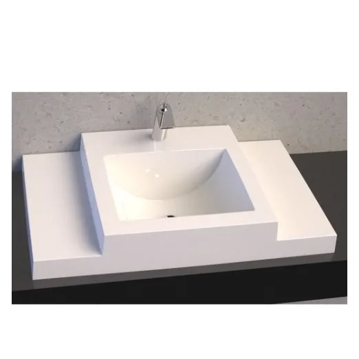 Vannas istabas izlietne Vispool Q-900 90x54 cm, balta