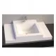 Vannas istabas izlietne Vispool Q-900 90x54 cm, balta