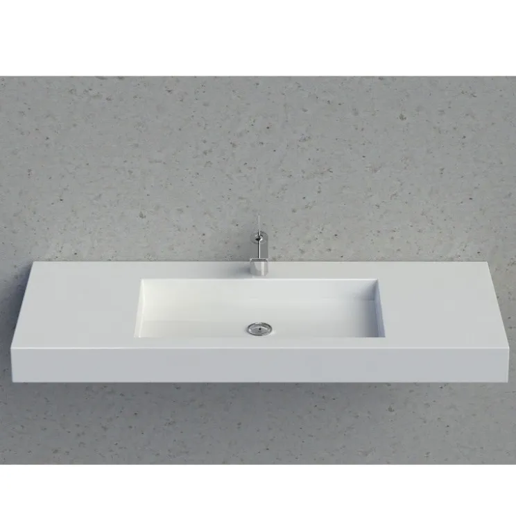 Vannas istabas izlietne Vispool F-1200 120x45 cm, balta