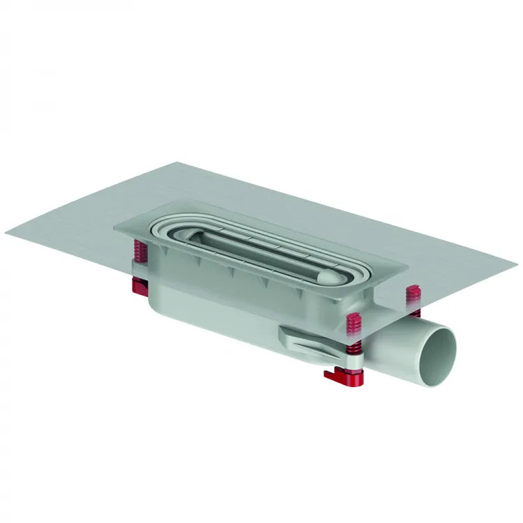 Dušas kanāls bez restes ACO Showerdrain S+ DN50 H 70-160 mm, 9010.51.21