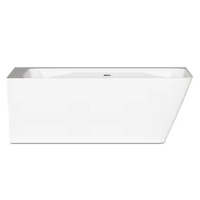 Stūra vanna PAA QUADRO CORNER D 1600x750, balta