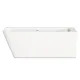 Stūra vanna PAA Silkstone QUADRO CORNER A 1600x750, balta matēta