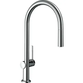 Virtuves izlietnes maisītājs ar izvelkamu izteku Hansgrohe Talis M54 ar sBox, 72803000