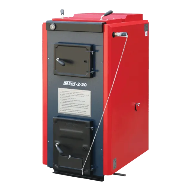 Cietā kurināmā apkures katls Kalvis K2-20 20kW
