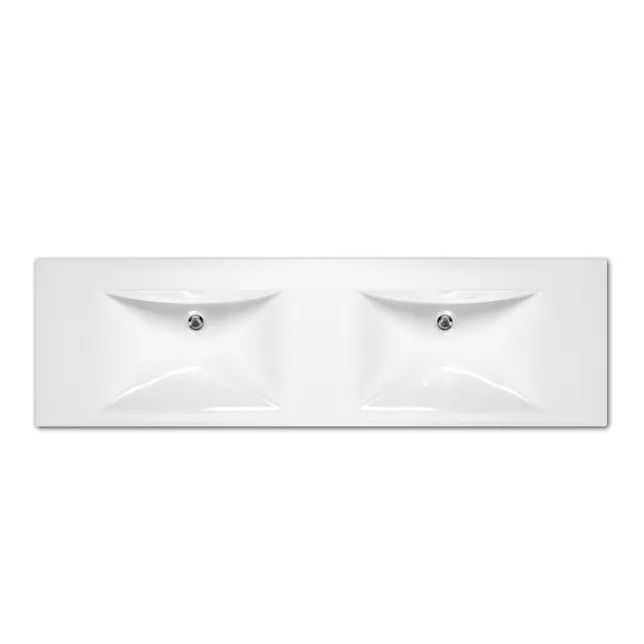 Vannas istabas dubultā izlietne PAA LONG STEP DUO 200x49cm