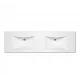 Vannas istabas dubultā izlietne PAA LONG STEP DUO 200x49cm
